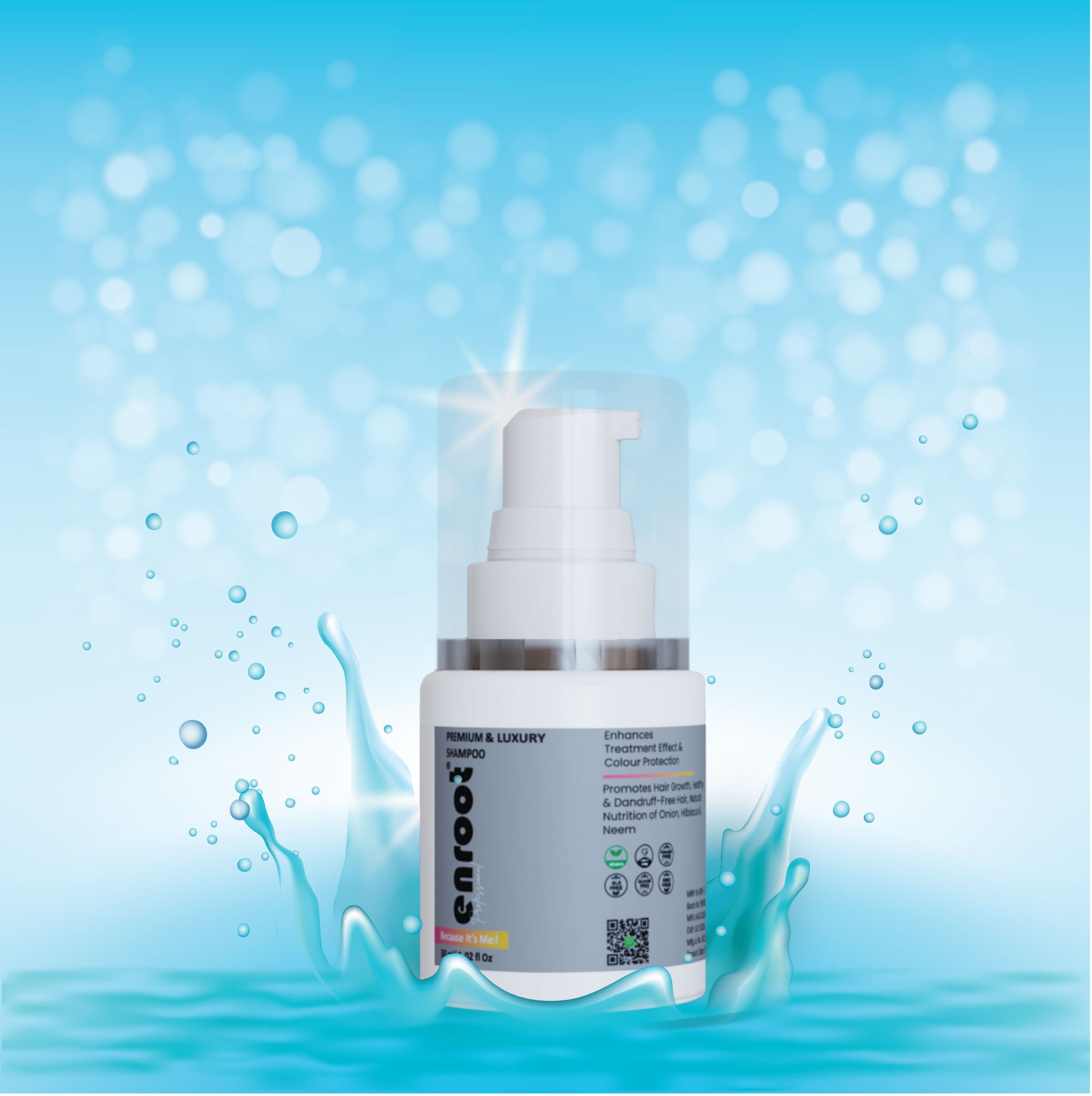Shampoo For Hair Fall, Dry & Dandruff Control| Silky Hair Shampoo | Men & Women [30ml]