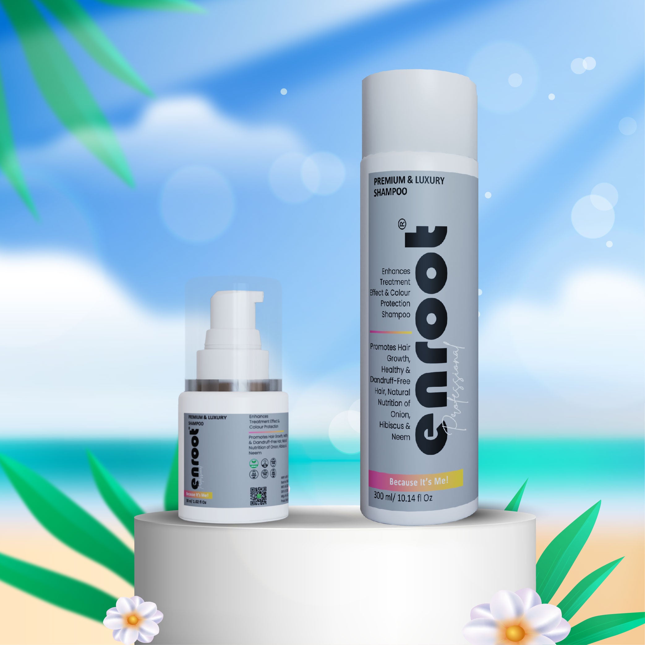 Enroot Premium and Luxury Restore Hair Damaged Routine  [330ml]