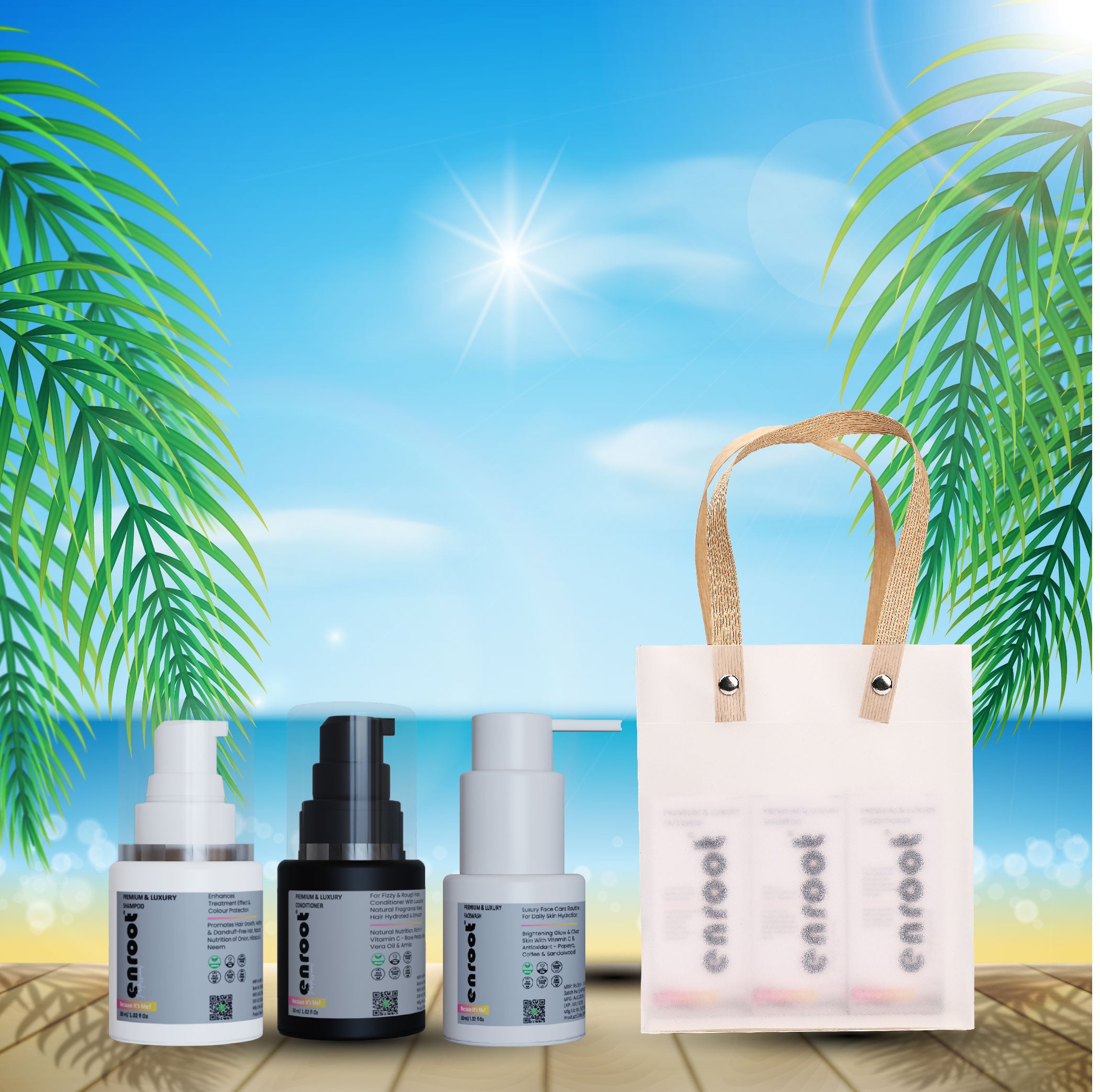 Enroot Premium and Luxury Mini-Care Gift Pack [90ml]