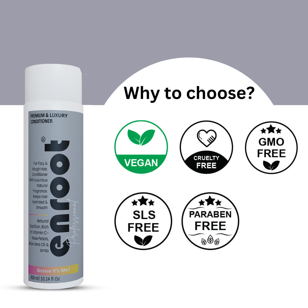 Enroot Strength & Shine Hair Conditioner | Clinically Tested [300 ml]