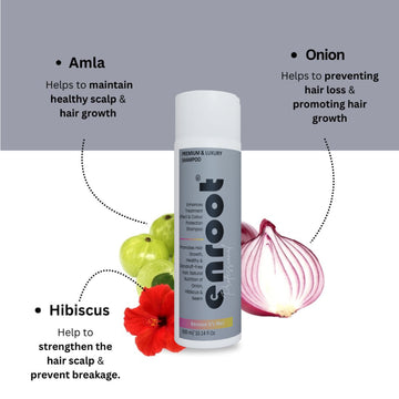 Enroot Follicle Fuel – Scalp Therapy for Hair Growth Shampoo | Clinically Tested [300 ml]