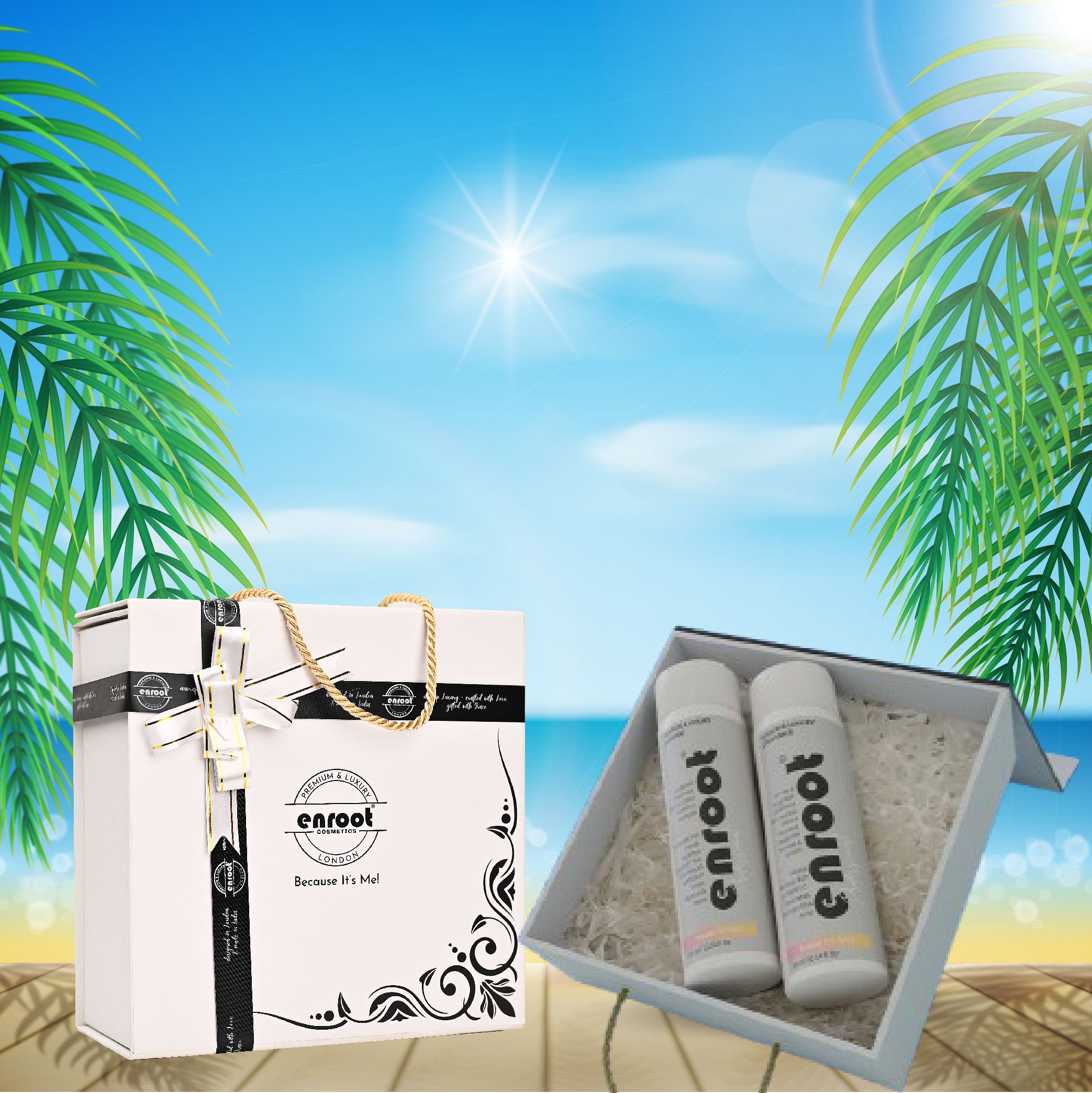 Enroot Premium & Luxury Nourish & Shine Set [600ml]