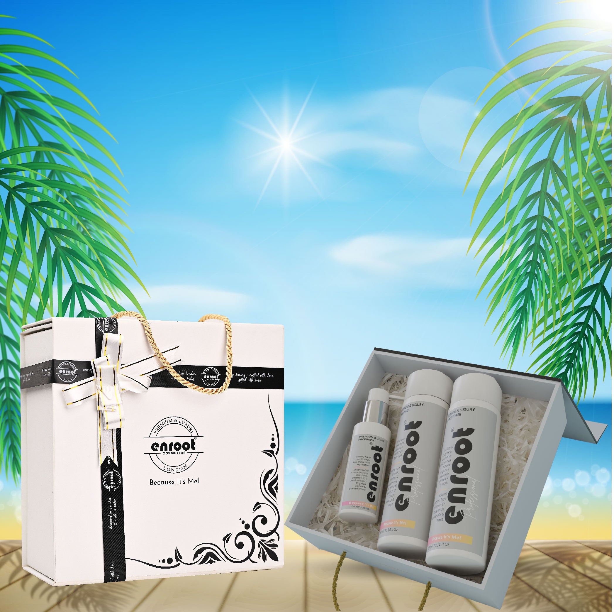 Enroot Premium & Luxury Glow & Shine Trio [700ml]