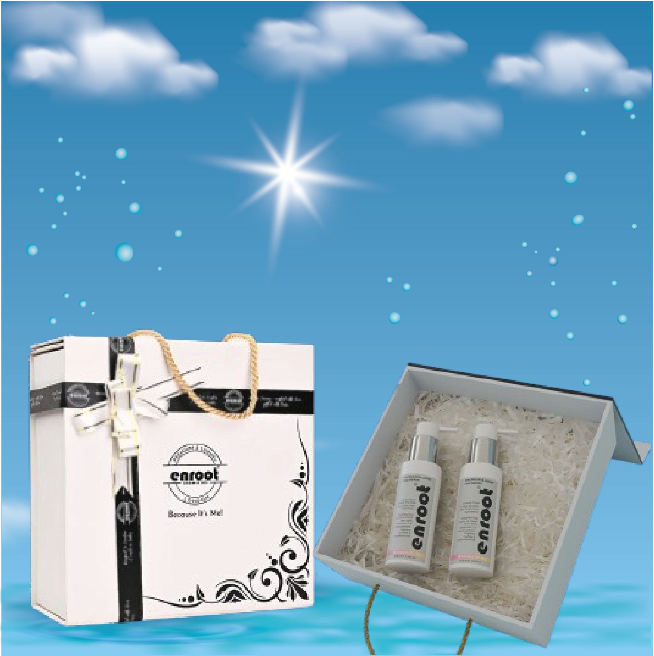 Enroot Premium & Luxury Glow Duo [200ml]
