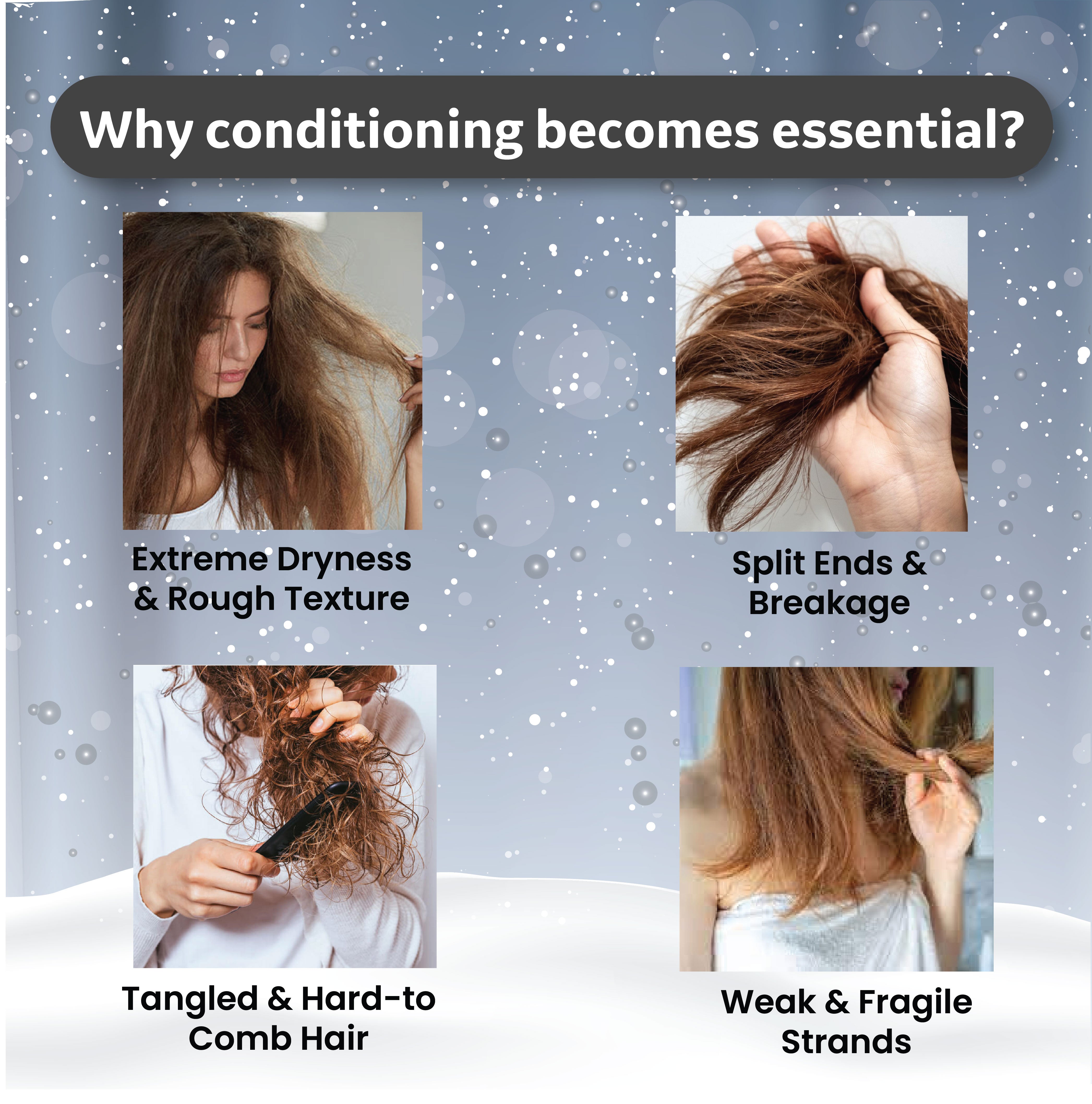 Enroot Keratin & Rose Petal Hair Repair Conditioner| Clinically Tested | Both Men & Women [30ml]