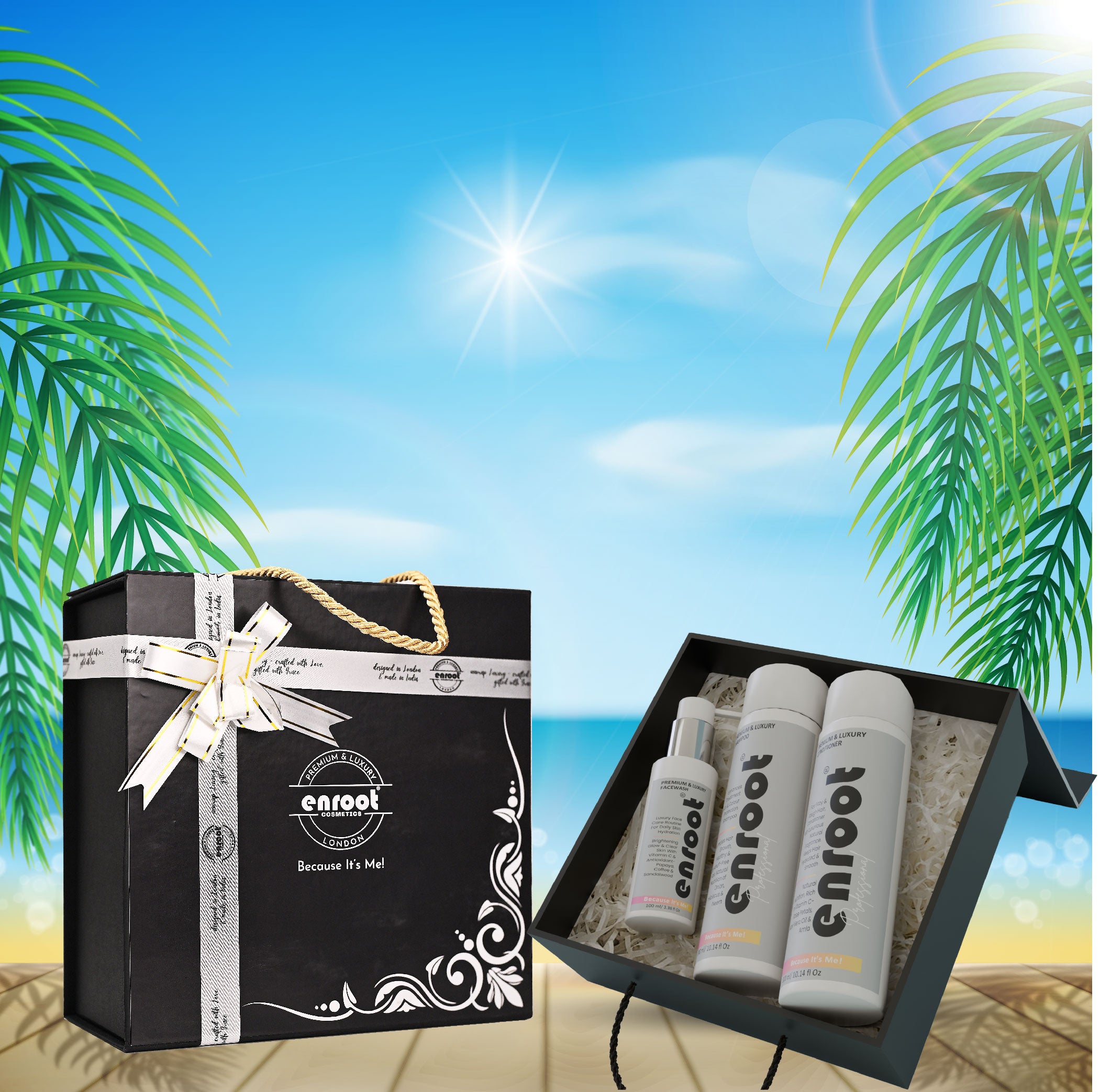 Enroot Premium & Luxury Glow & Shine Trio [700ml]