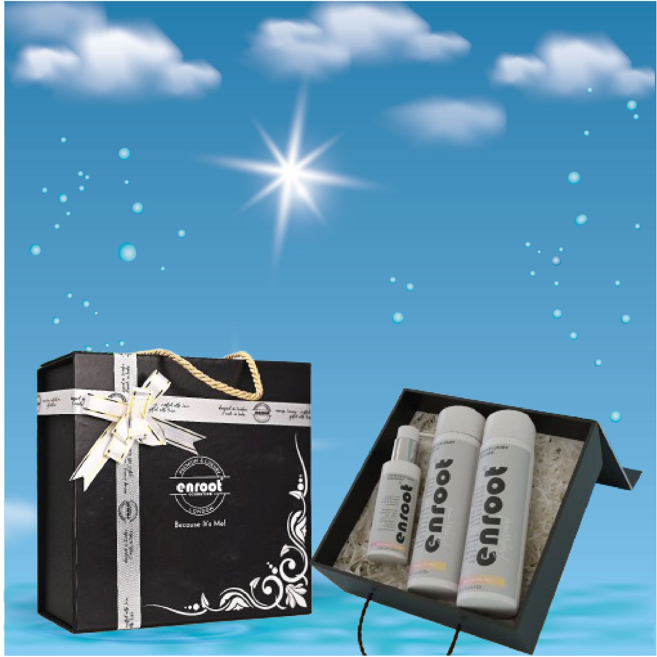 Enroot Premium & Luxury Glow & Shine Trio [700ml]