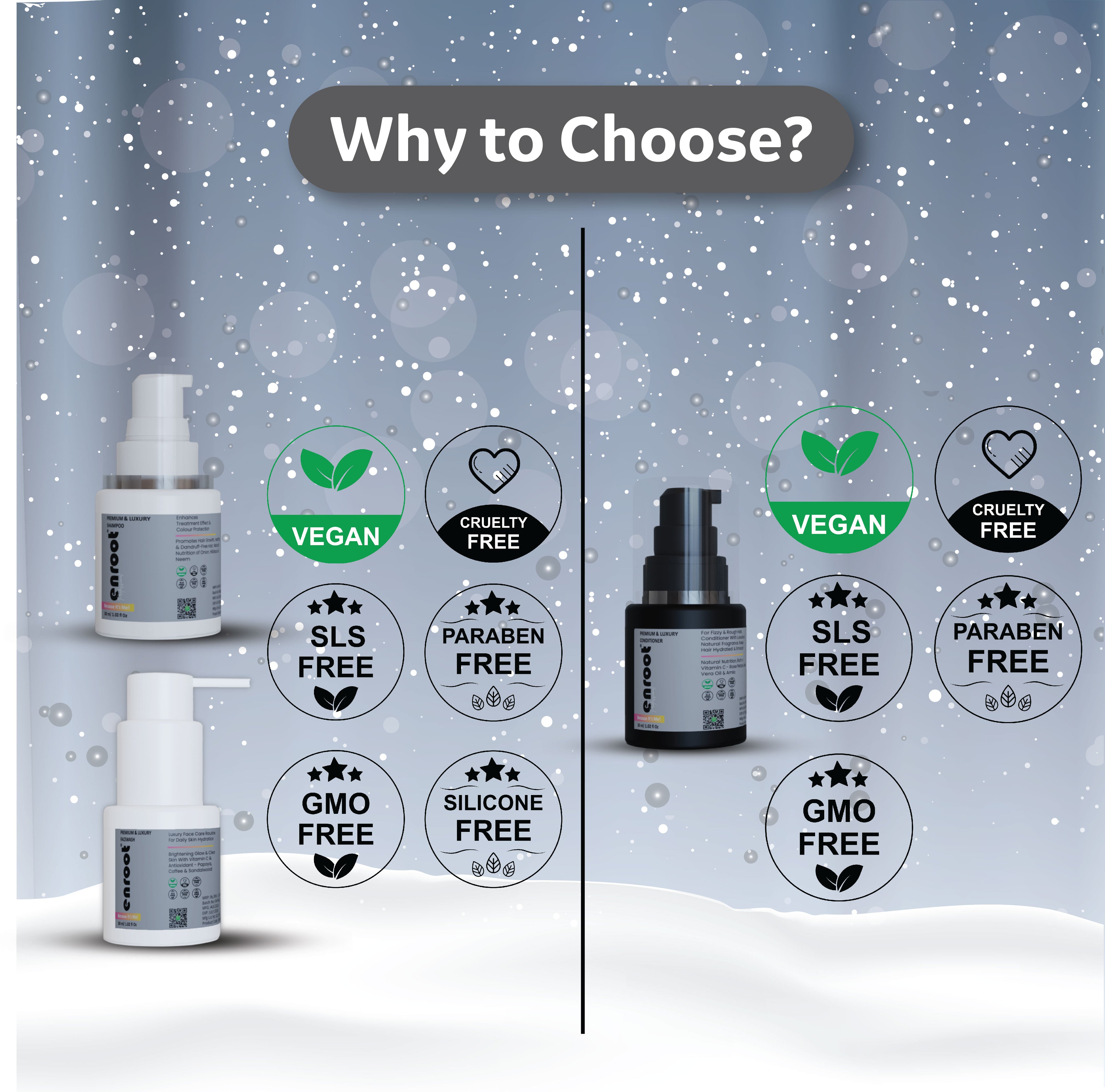 Enroot Premium & Luxury Mini-Care Travel Trio [90 ml]