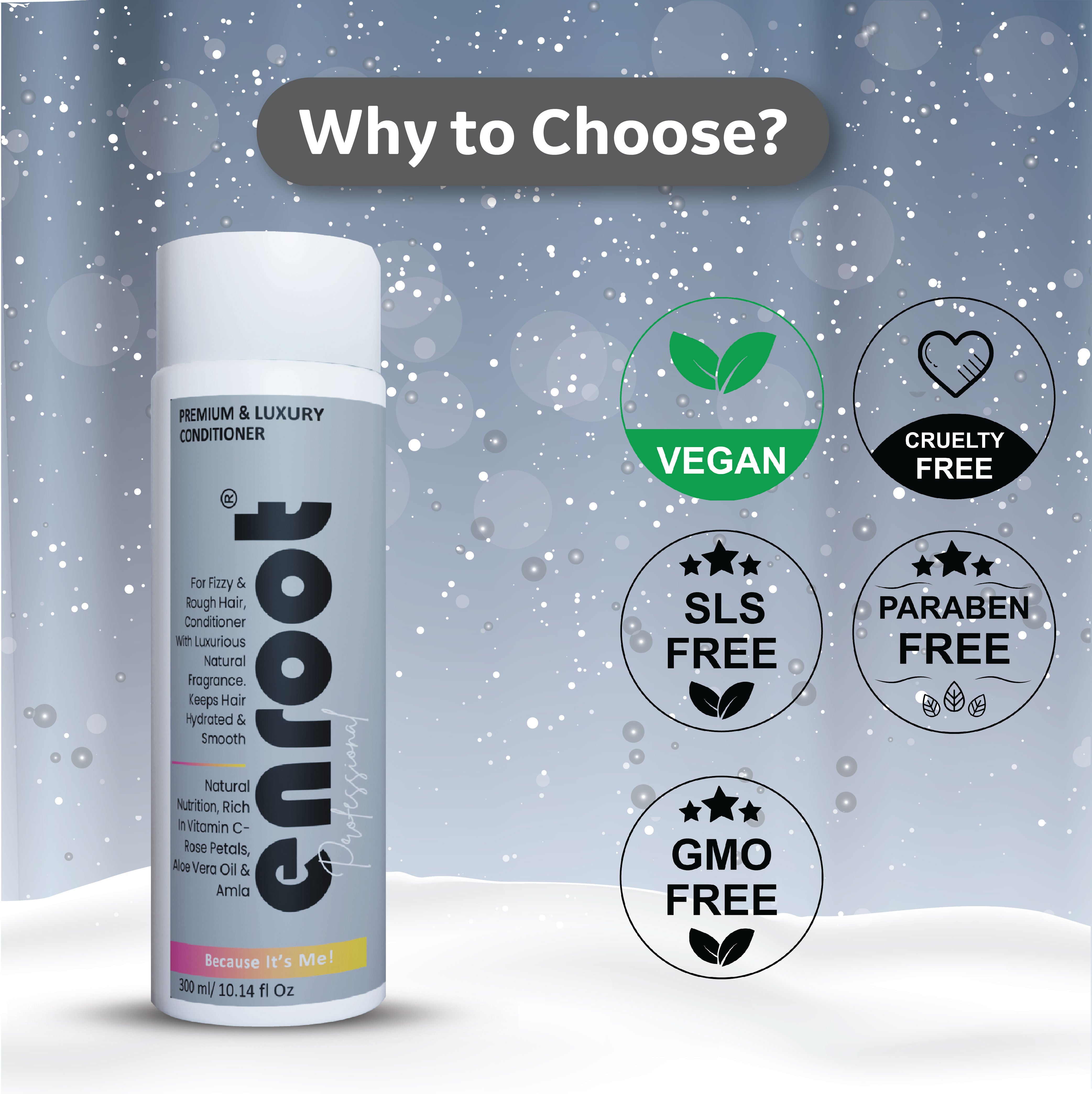 Enroot Premium and Luxury Frizzy Free & Hydrate Treatment  [330ml]