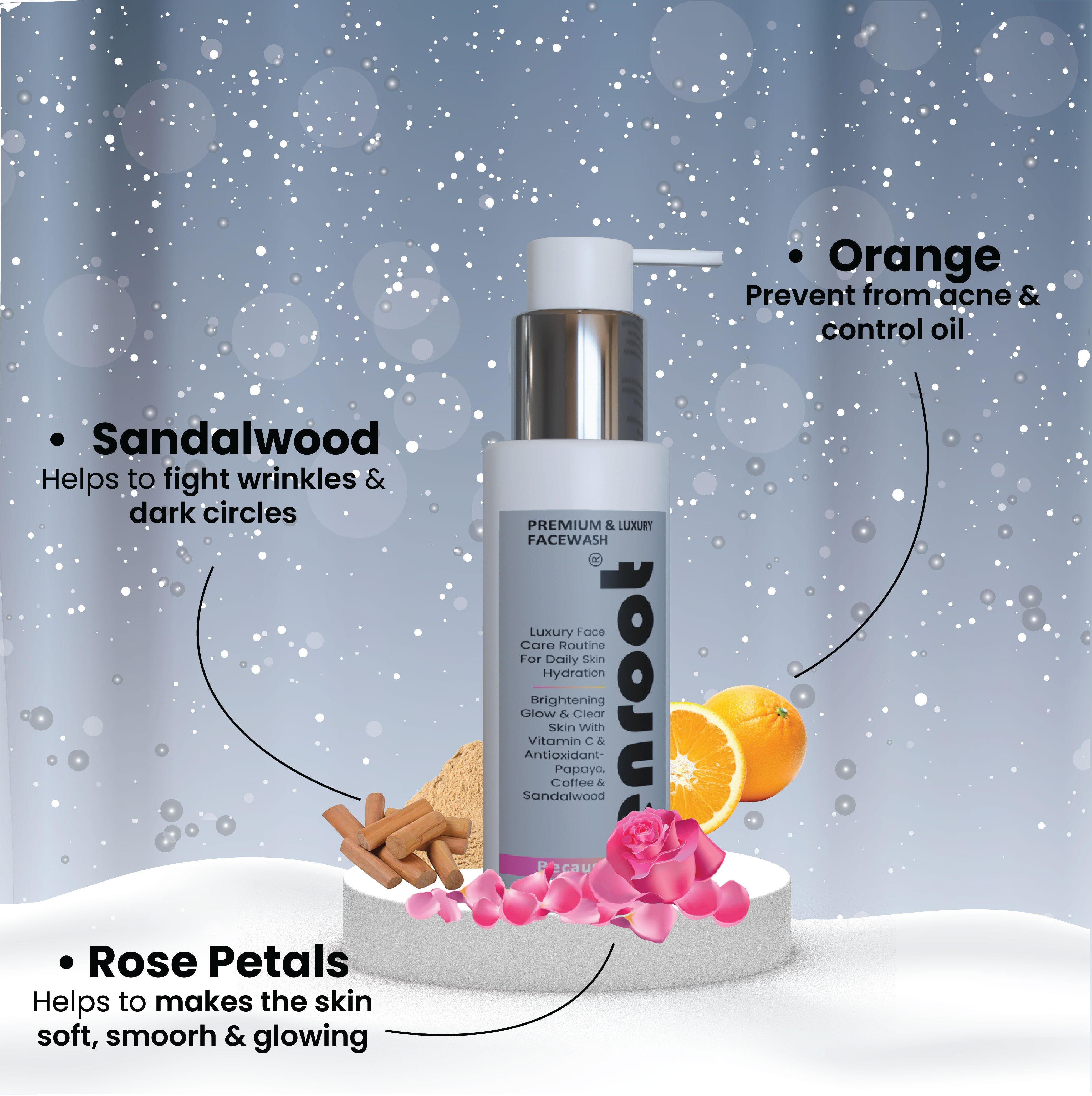 Face Whitening Face Wash | Tighten, Refresh & Glowing Facewash For Both [100 ml]