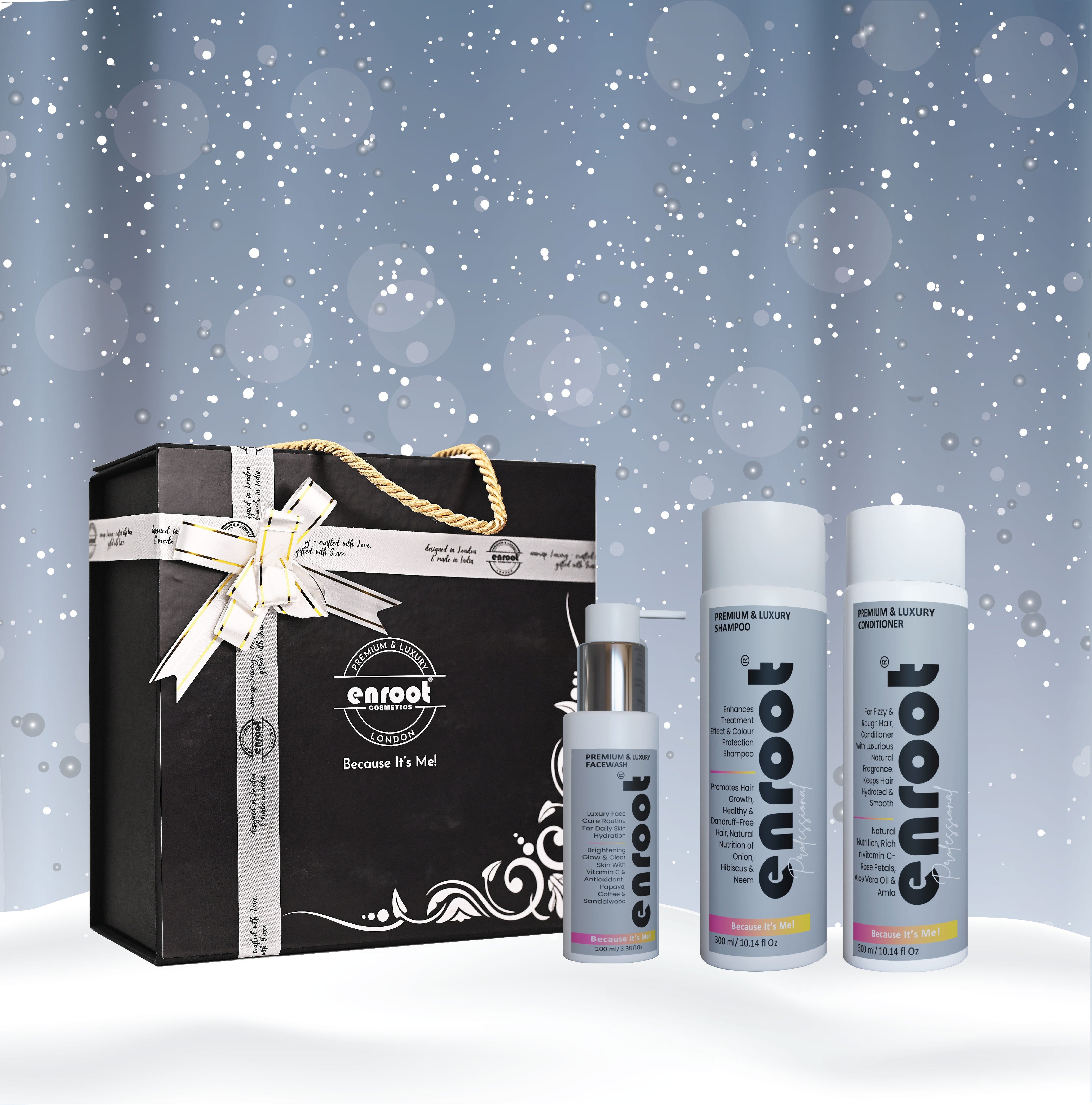 Enroot Premium & Luxury Glow & Shine Trio [700ml]