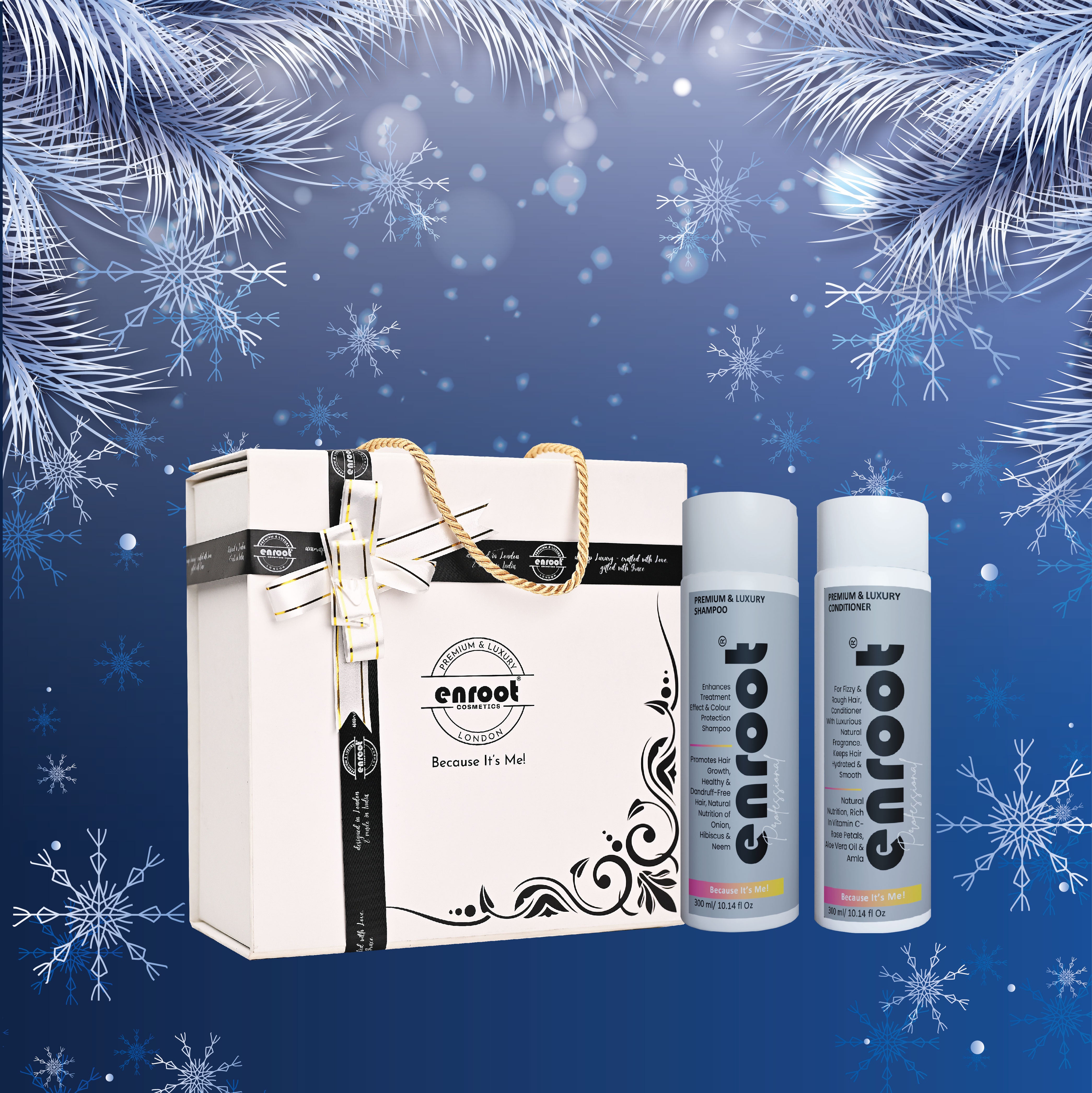 Enroot Premium & Luxury Nourish & Shine Set [600ml]